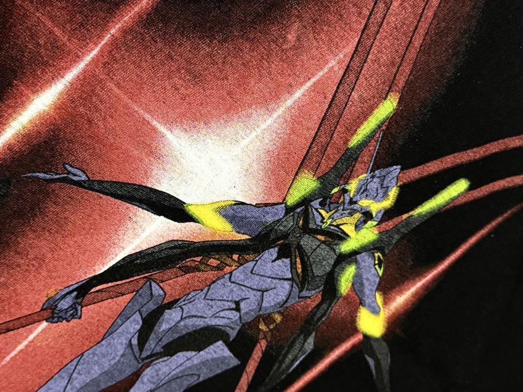 [USED] Evangelion Shinji Ikari and Kaworu Nagisa Anime T-shirt, Size XL