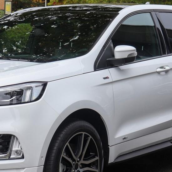 Left Front Door Handle Lock Cover Bezel Fit Cap For Fusion Ford Edge 2015-