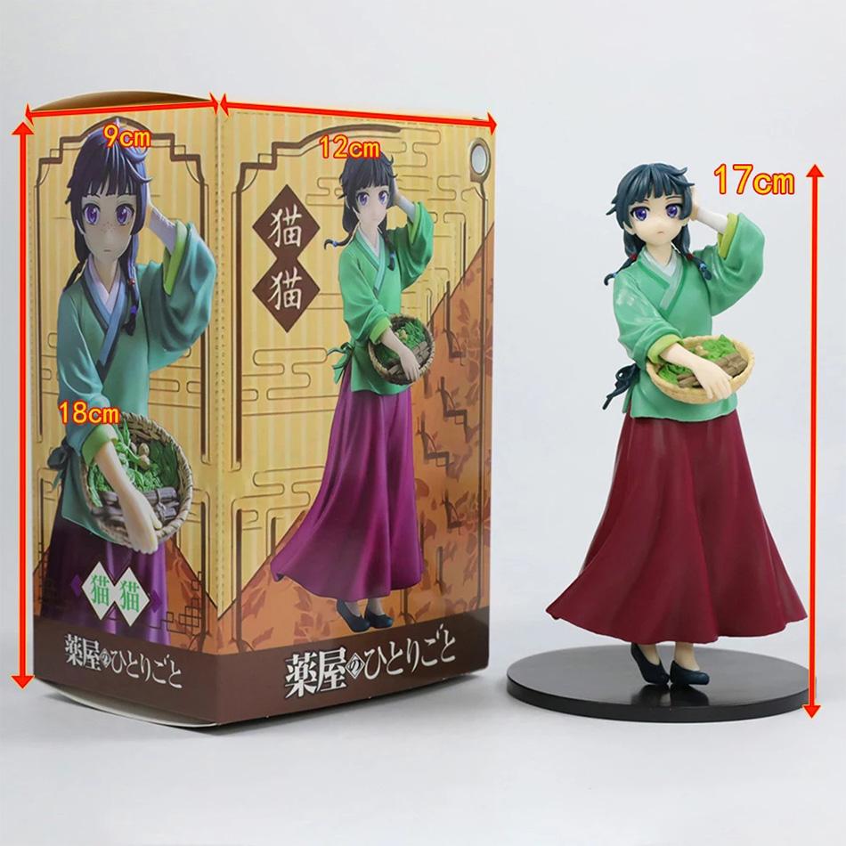 Anime The Apothecary Diaries Figure Q VersionMaomi Action Figural Pvc Model Kawaii Car Decoration Doll Children Toys Gifts