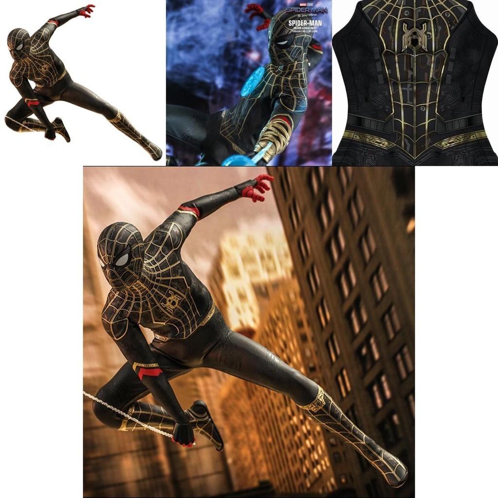 Tuta Costumi Premium Elastica di Spider-Man No Way Home per Adulti e Bambini