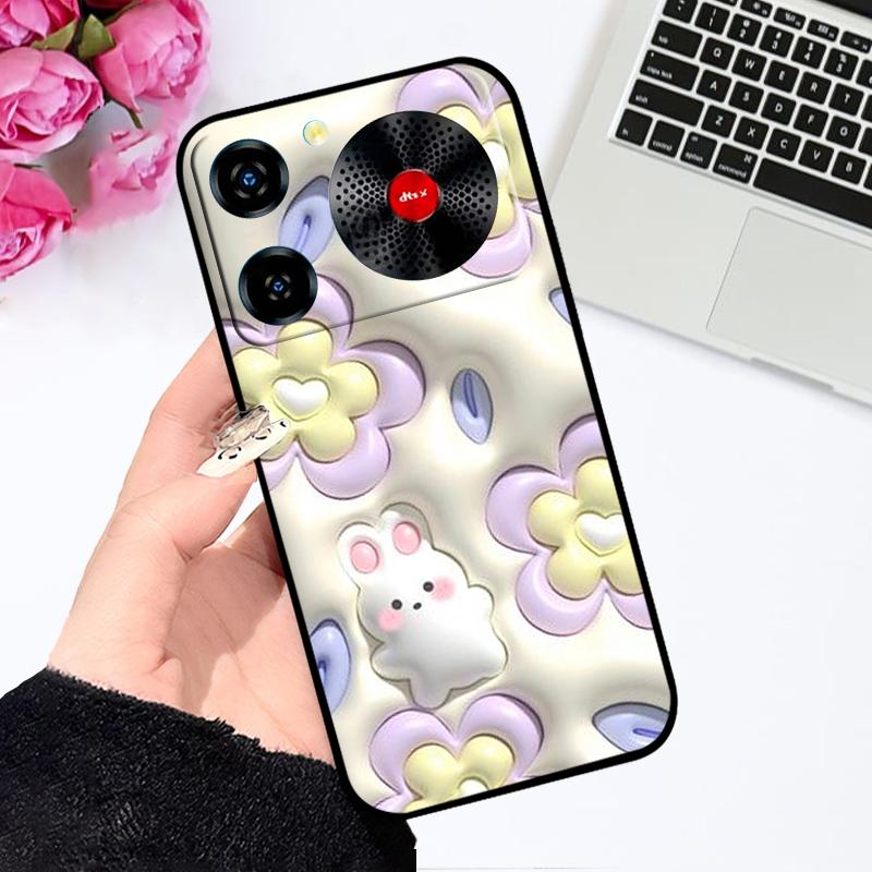 Etui Do Telefonu Nubia Music 2 Pokrowiec Music2 4G Miękki Silikon TPU Coque Shell Dla ZTE nubia Music Zderzak Fundas Etui Malowane Kolorowo