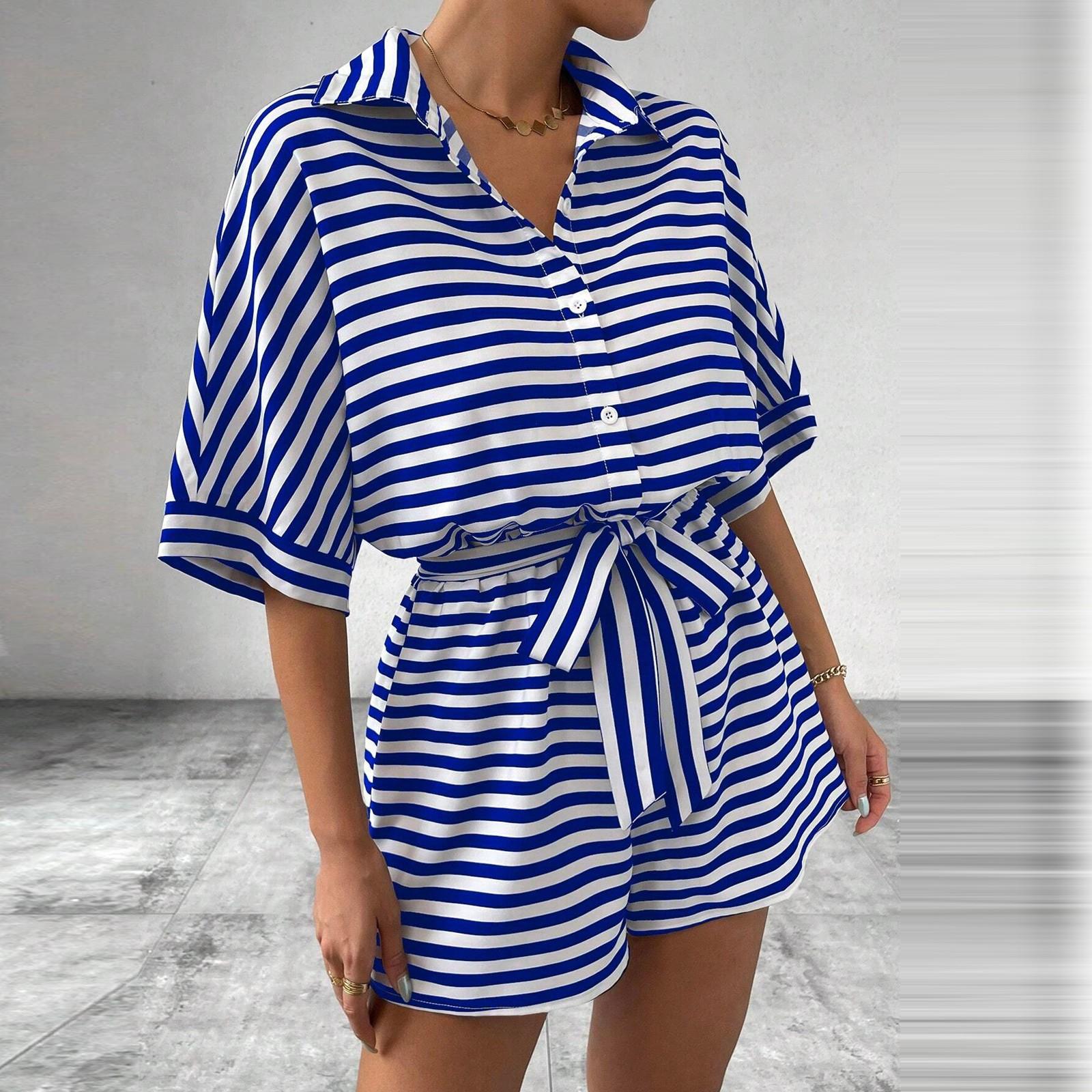 

Женский удобный повседневный комбинезон с коротким рукавом, свитер, комбинезон, шорты XXL