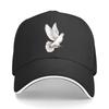 White Flying Dove Resin Home Decor Statue Hip Hop Hat Fashion Outdoor Sports Sandwich Baseball Cap