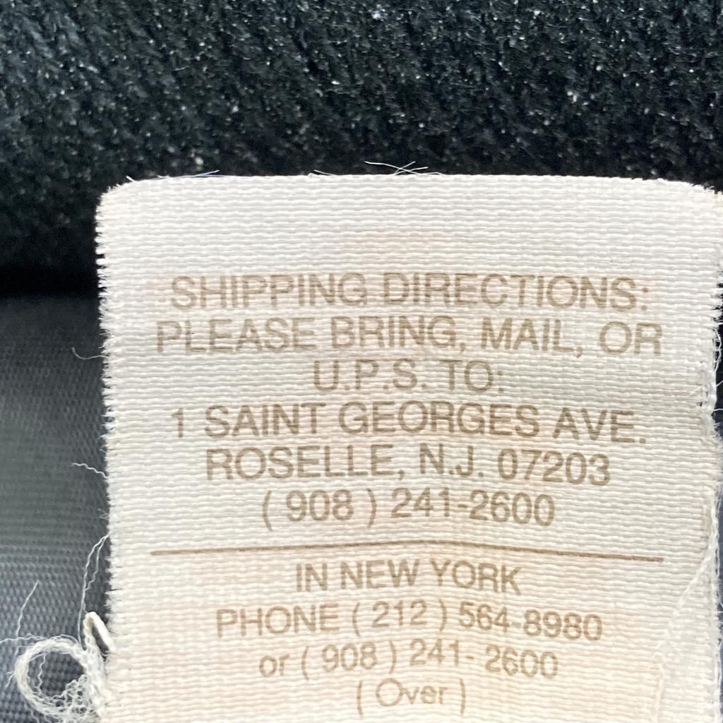 SCHOTT AT101 USA Made Collared Rider Jacket with Liner Jacket 34 blackUsed