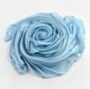 Women's Versatile Long Satin Scarf - Solid Color, Summer Sunscreen Shawl