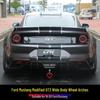 18-22 Ford Mustang GT3 Wide Body Kit: Fender Flares and Side Skirts