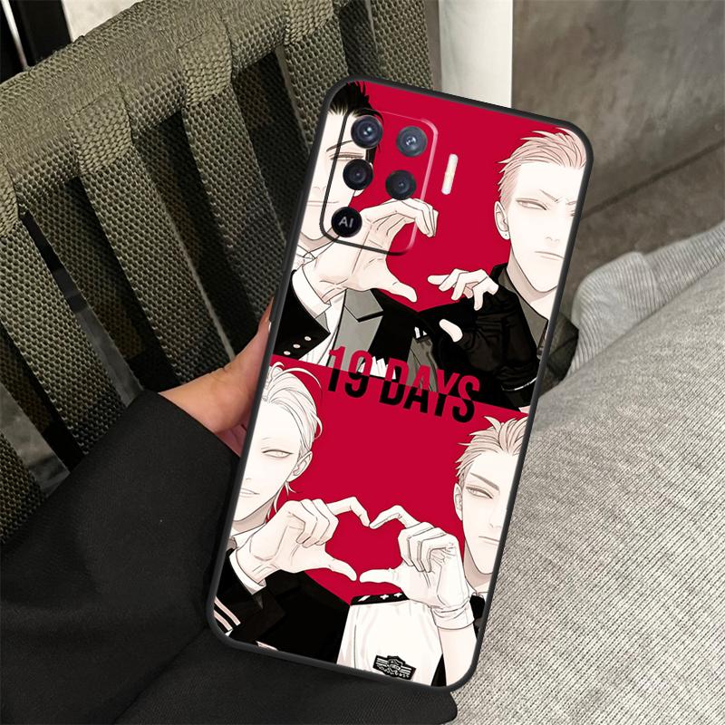 19 Days Case For Oppo A80 A60 A40 A94 A54 A98 A78 A18 A38 A58 A16 A76 A96 A17 A77 A74 A57S A15 Cover