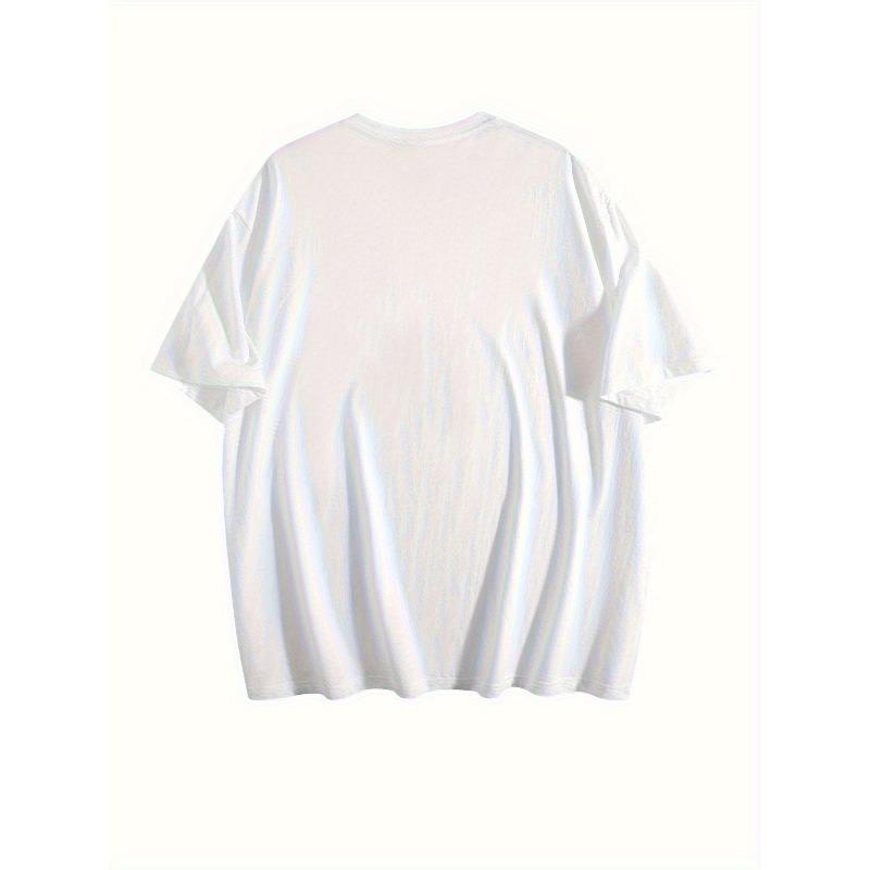 European sizes Men's Religious Graphic Crew Neck T-Shirt , Breathable Gym & Casual Shirt with Cross & Prayer Hands Design, Short Sleeve Regular Fit