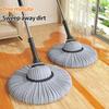 Hand-Free Wringing Mop, 2-In-1 Self-Wringing Mop with Handle, Dry And Wet Floor Cleaning, Rotational Mop Without Handwashing, Easy Wringing Design