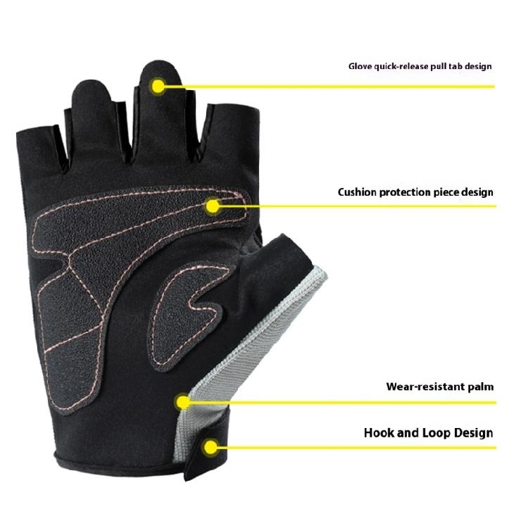 Five Finger Glove Fitness Exercise Glove Workout Glove Antislip Silicones Glove Man Women Weightliftings Glove