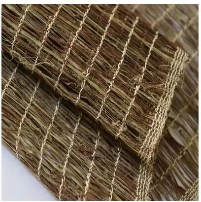 

Retro and nostalgic ramie curtains, partition screens, semi shading grass curtains in the entrance Plant Fiber 30X100CM
