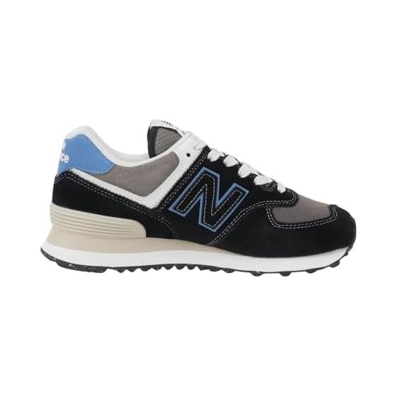 New Balance Sneakers Sports Shoes 574 Black U574QRB D Casual Shoes (Black/26.0/Men's, Lady's)