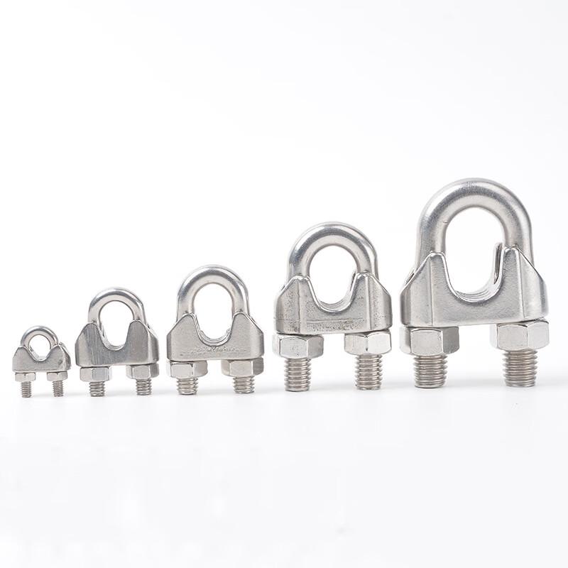 304 Stainless Steel U-Shaped Wire Rope Clamps