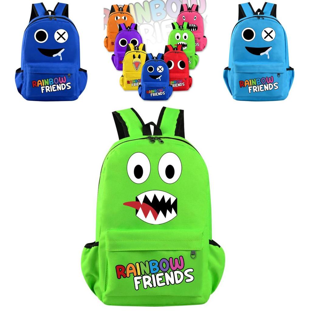 Roblox Rainbow Friends Large Capacity Backpack For Travel School And More