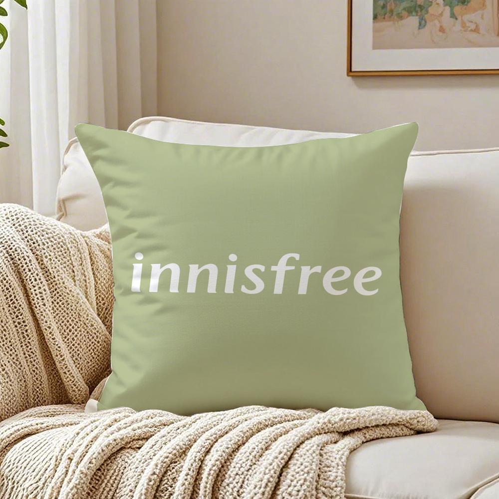 Natural And Quiet Iowkey StyleInnisfree Cushion Cover Pillowcase Antidustmite Living Room Sofa Decor Cushion Room