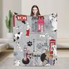 101 Dalmatians Pongo Perdita Coperta Rolly Cani Coperte Plaid in Pile Decorazione Divano Casa Trapunta Leggera Multifunzione