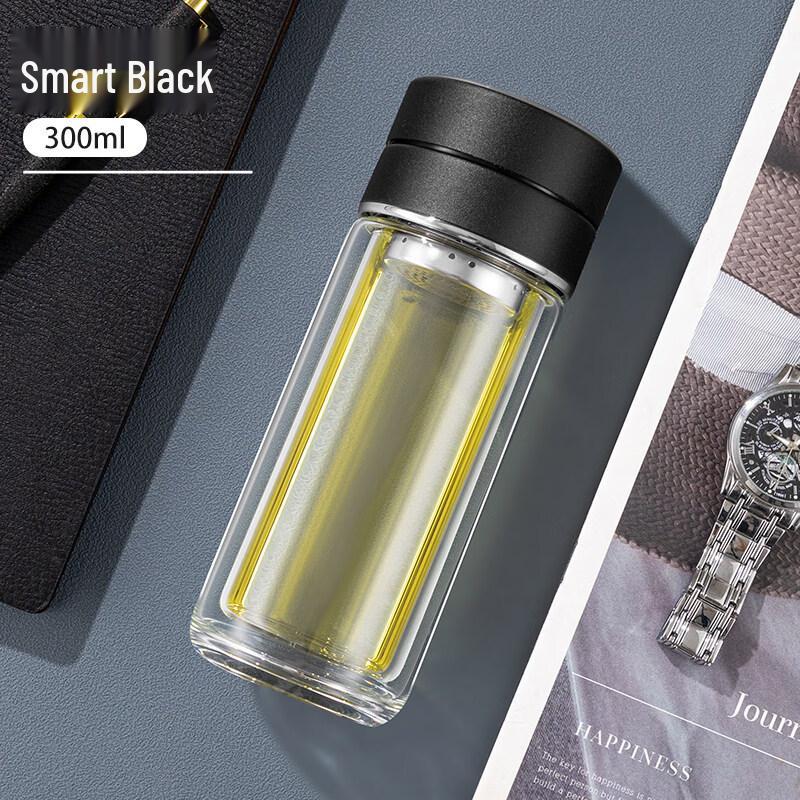 Xihe Double-Layer High-Temperature Glass Tea Cup