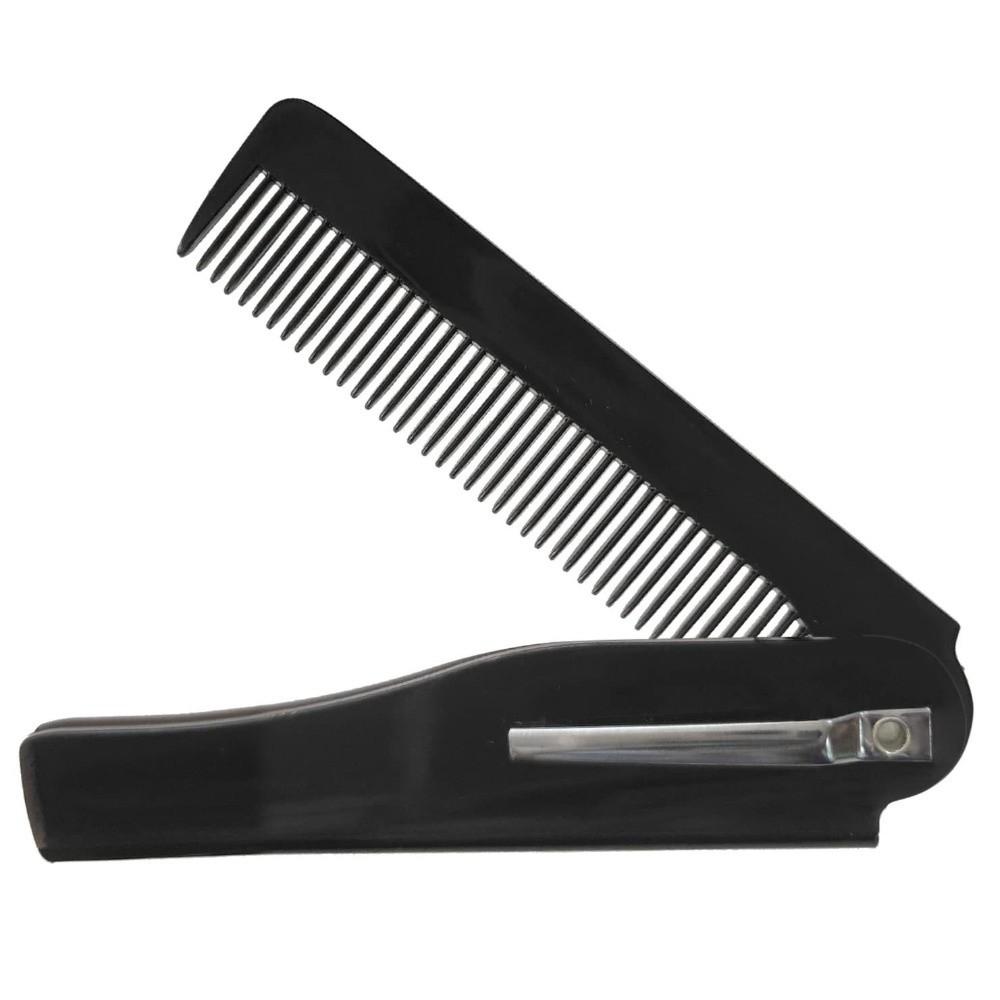 Mulitfunctional Portable Folding Comb Hairdressing Oil Head Styling Comb  All Hair Types
