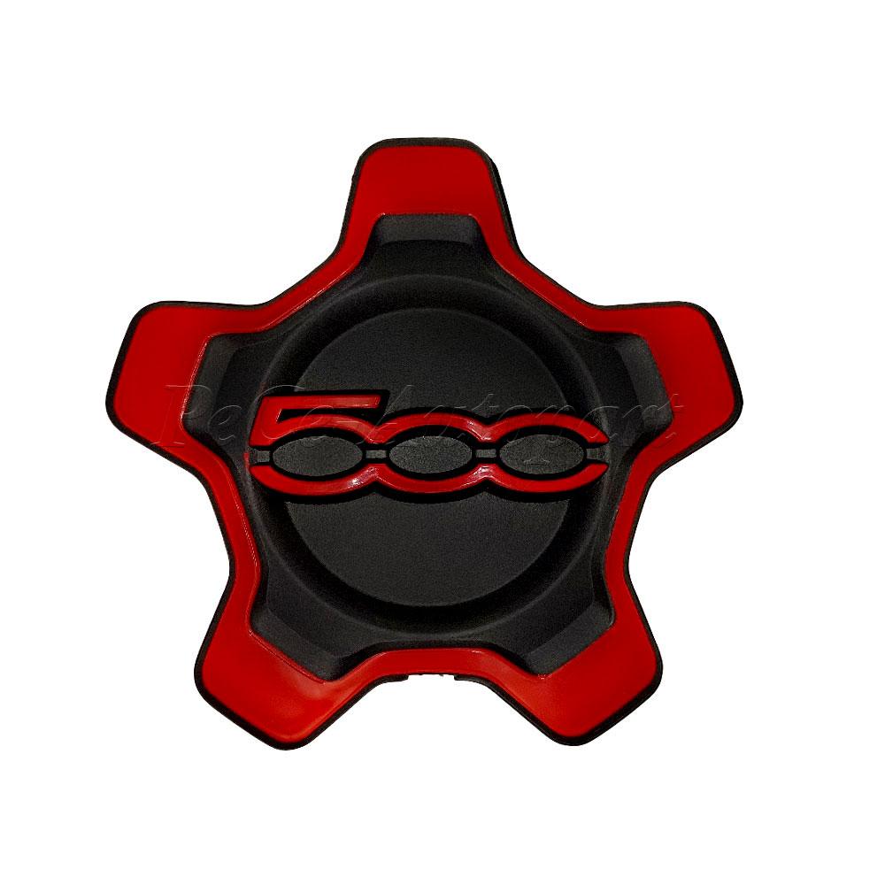 735626312 735626311 16 inch Hubcap Cupping For Fiat 500x Wheels Centre Hub Caps Set Dust Cover Wheel Hub Silver/Black/Red