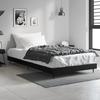 VidaXL Bed Frames Black 90x200 Cm Engineered Wood 832270