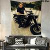 Ride Wild Style Tapestry Wallmounted Background Cloth Work Of Art Wall Covering Decoration Background Wall Hanging Cloth