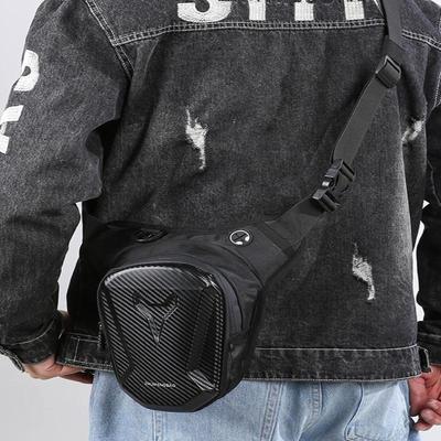 Motorcycle Leg Side Bag Pvc Hard Shell Outdoor Casual Waist Bags Motorbike Mobile Phone Purse Hip Bum Pack