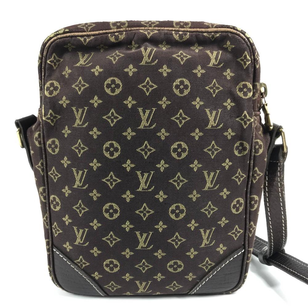 Louis Vuitton  M95228 Monogram Mini-Lin Danube Pochette Crossbody Shoulder Bag