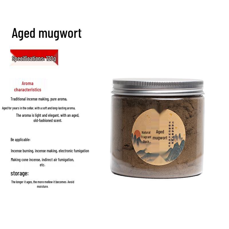 Sandalwood & Agarwood Powder 120g - Pear Blossom Tent Incense for Seal Making