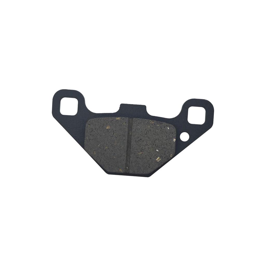 YX Brake Pads: Semi-metallic, Black, Square Hole, ATV Compatible (350102-102-0000).