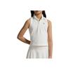 Polo Ralph Lauren Enfärgad Ärmlös Pikétröja med Halv Dragkedja Barn Toppar Vit 313965012-002