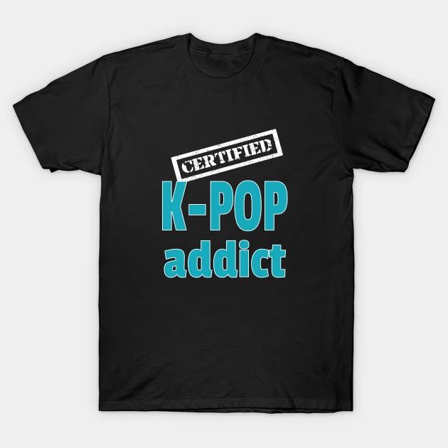Fashion KPOP Y2K Printed Tshirts Men Women Summer Casual Short Sleeved Tshirts Round Neck Tops Harajuku Shirt