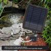 Solar Powered Oxygenator Aerator Air Pump Oxygen for Outdoor Pool Pond Fish Tank