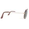 Very Good Ray-Ban Sunglasses Outdoors Man II Teardrop Eyewear Brown Used