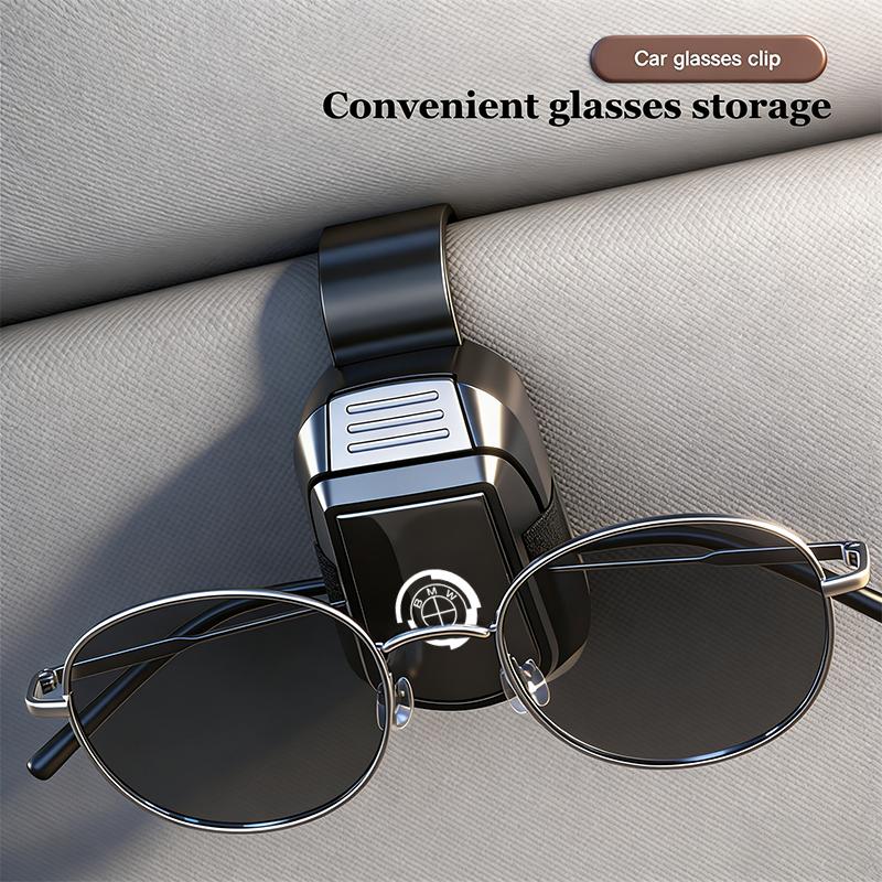 KSMH6 Motorcycle sticker /Car Sun Visor Glasses Clip Sunglasses Storage Bracket Sticker For BMW M E46 E90 E60 F30 F10 E39 E36 F20 G30