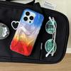 For iPhone 15 Pro Max Case Double-Sided IMD TPU Shockproof Phone Cover