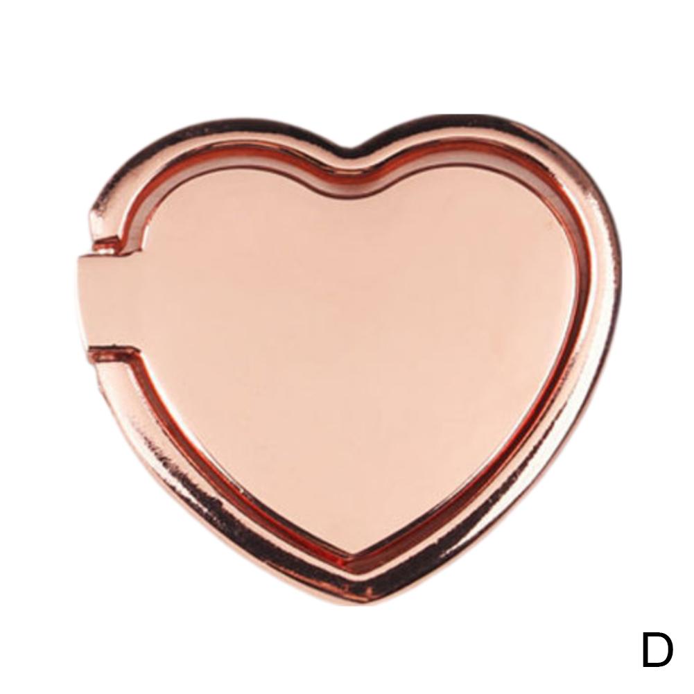 Heart Pattern Mobile Phone Finger Holder Smartphone Stand Holder Universal Phone Accessories For iPhone