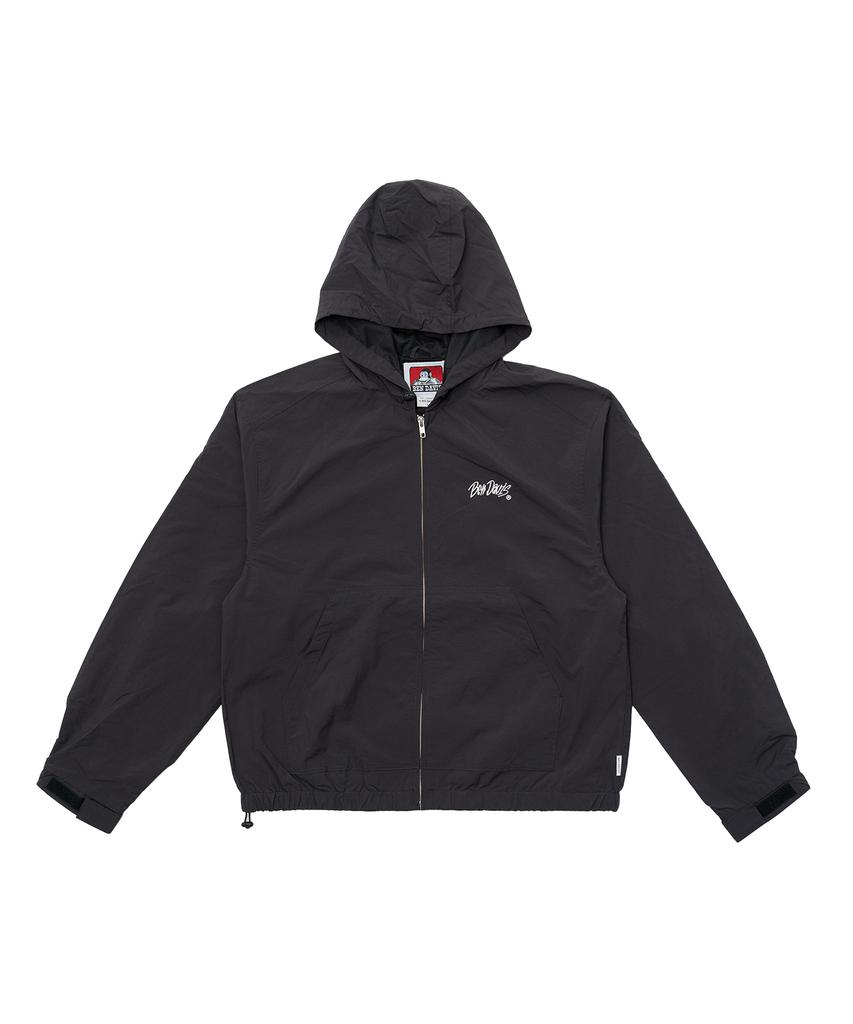 Ben Davis White Label Nylon Windbreaker Ivory