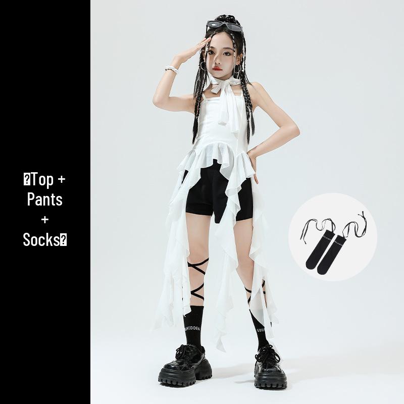 Trendy Summer Hip Hop & Jazz Dance Outfits for Girls