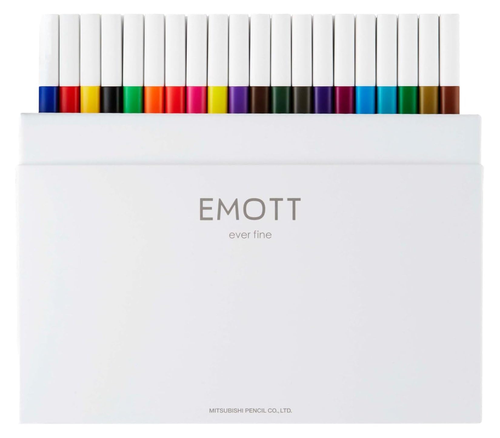 Mitsubishi Pencil EMOTT 40 PEMSY40C Water-Based Pens, Colors,