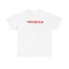 Avianca Airlines Unisex Heavy Cotton Tshirt Tops Tee, Travel T-Shirt, Airplane Lover Shirt,