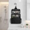 Large Capacity Hanging Toiletry Bag Foldable Durable Portable Storage Bag Lightweight Mesh Travel Shower Bag Swimming