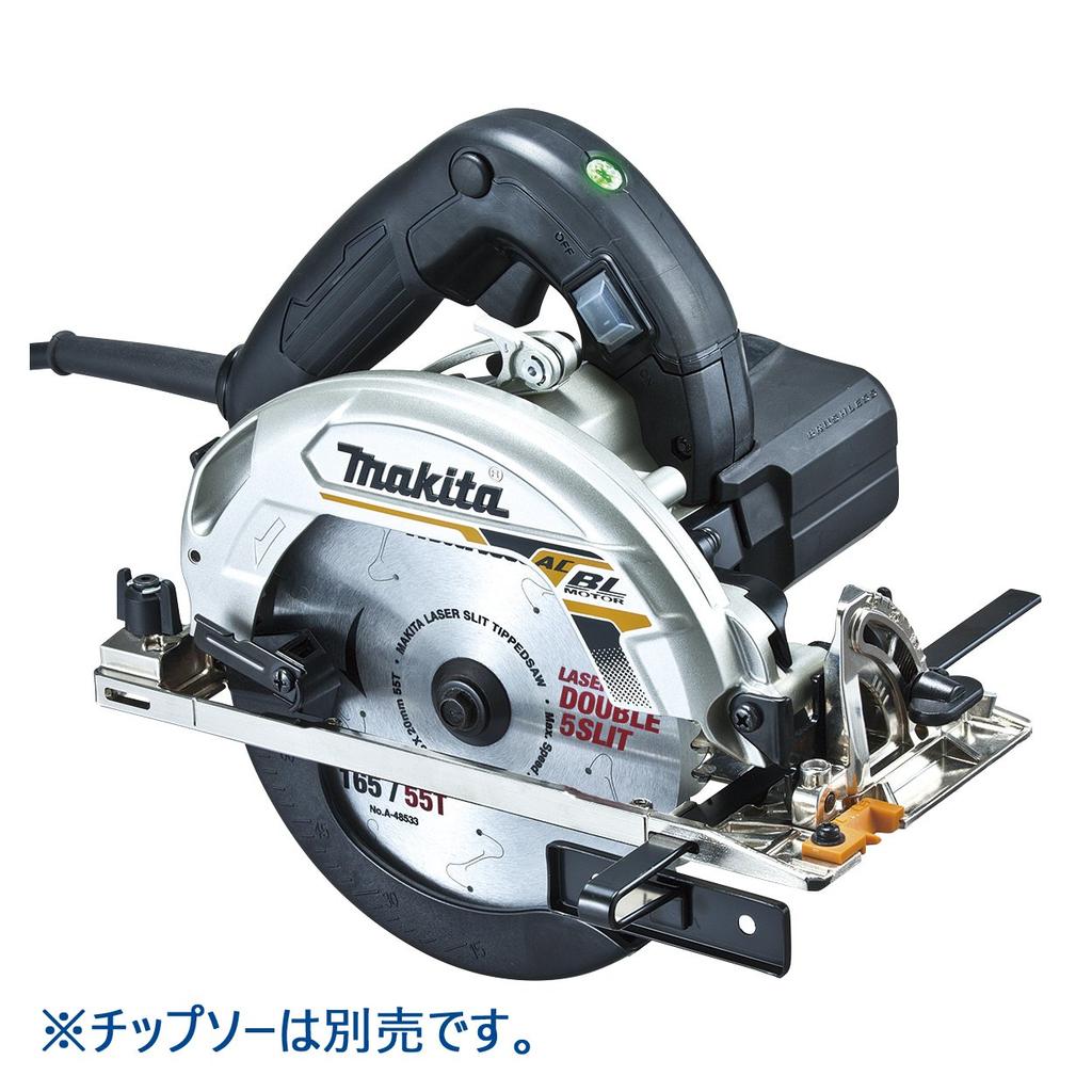 Makita HS6303SPB Black Electronic Circular 165mm Blade Depth of AC Brushless Saw Blade Sold Separately Saw, Diameter/66mm Cut, Motor,
