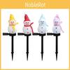 Solar Christmas Snowman Ground Insert Lamp Outdoor Solar Christmas Holiday Light Garden Atmosphere Yard Landscape Lamp Characters)