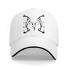 Deerskull  Compound Bow Baseball Cap Unisex Hats Women Visor Protection Snapback Archery Caps