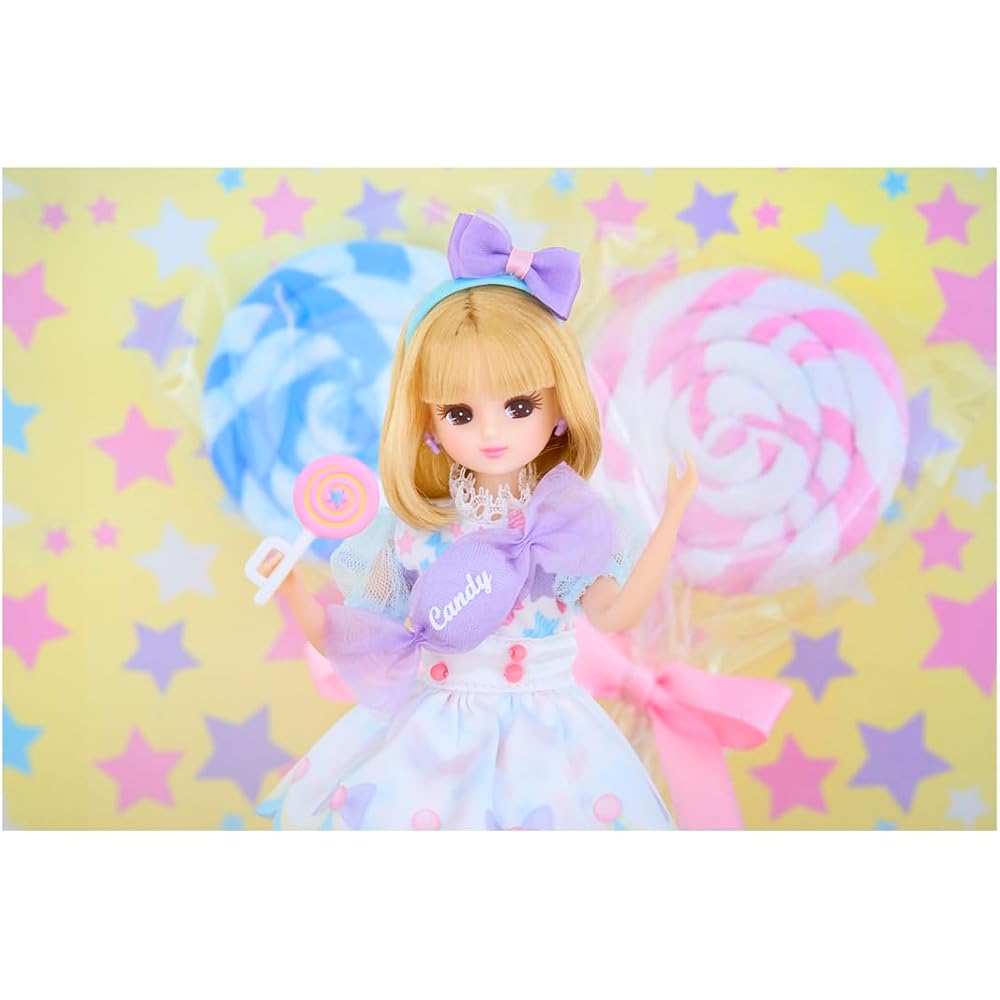 Takara Tomy “Licca-chan Doll LD-09 Sweet Candy” dress-up doll, playhouse toy, age 3 and up