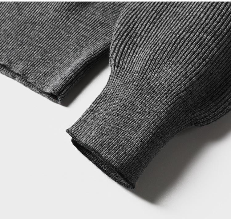 Willow Bark Texture Men's Long Sleeve Knit Sweater - 11990 B*C Edition