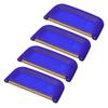 4 Pcs Fabric Sweater Comb Blue Light Weight Portable Small Clothes Ball Remover Sweater Fabric Shaver