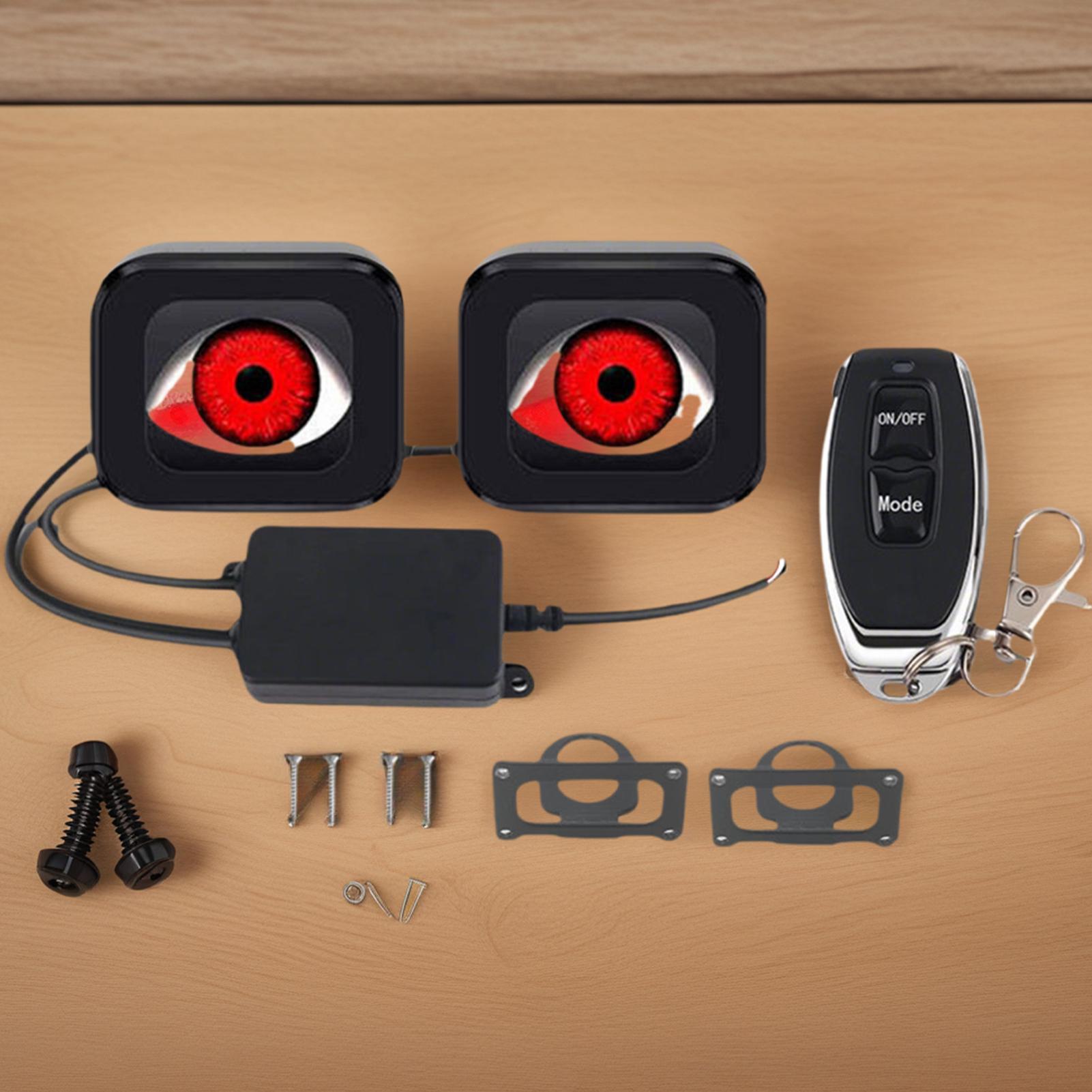 

Motorcycle LED Eyes 12-36V Waterproof Animated Remote Control Motorcycle Headlight Safety Lights for Electric Bicycles Tricycles CHINA