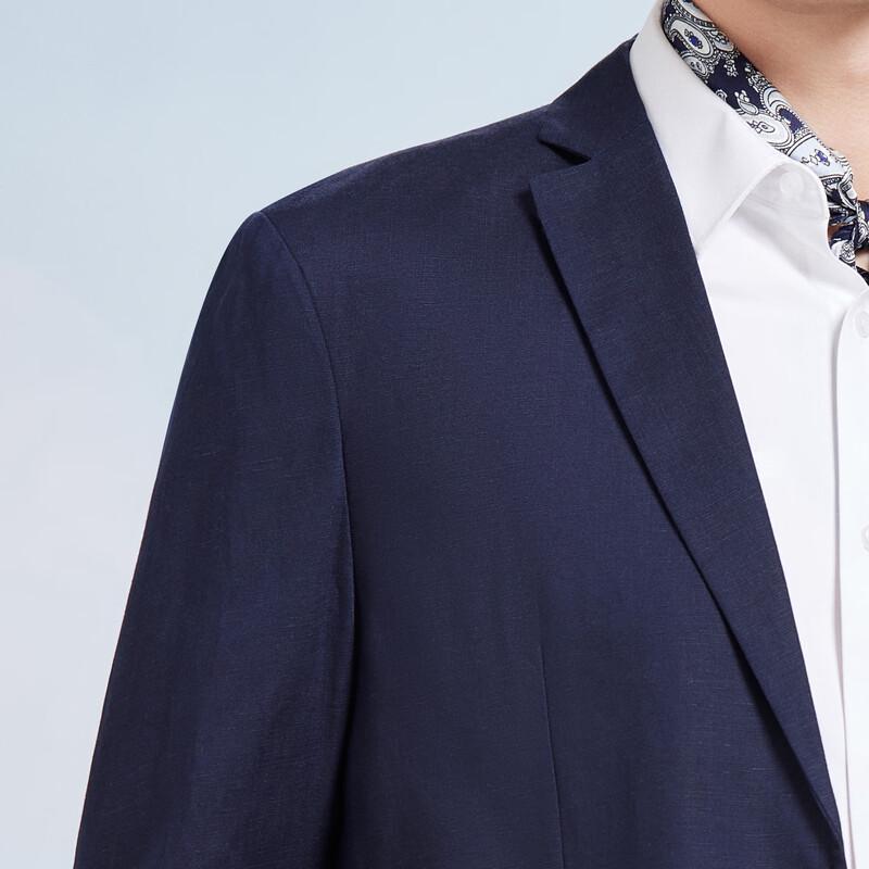 Antonio Men's Tencel-Linen Blend Old Money Style Casual Blazer