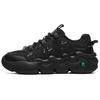 New FILA Panini We Velour Retro Basketball Shoes 'Black' Women's F12W242127FBK